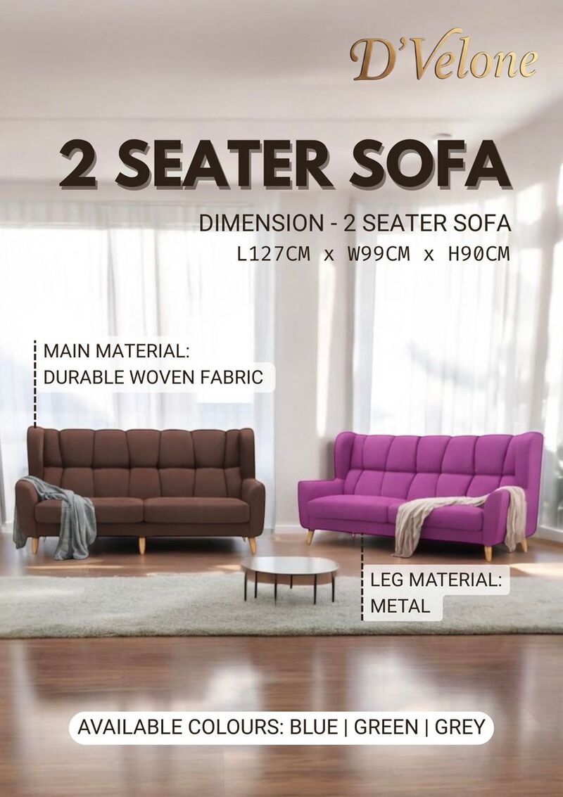 2+3 SEATER SOFA SET 