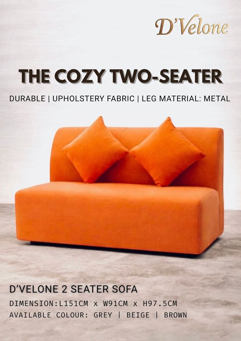 2 SEATER SOFA